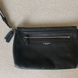 Coach Legacy leather large clutch/wristlet